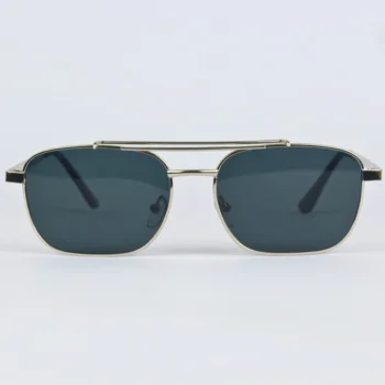 Zibas Sky Lux Black Rectangular Sunglasses | Zibas Daily