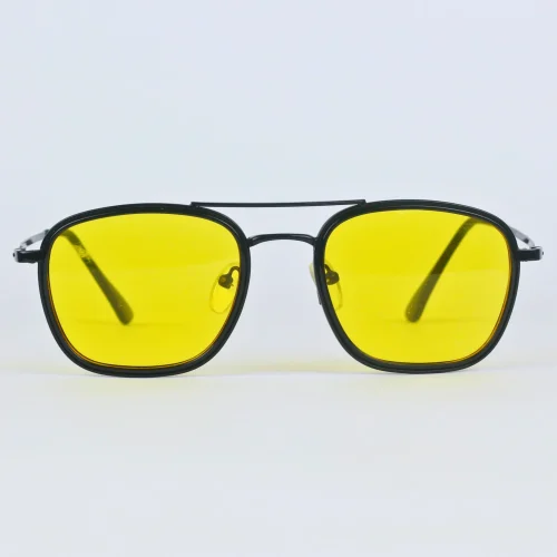 Zibas Urban Lux Metal Square Night Vision Glasses