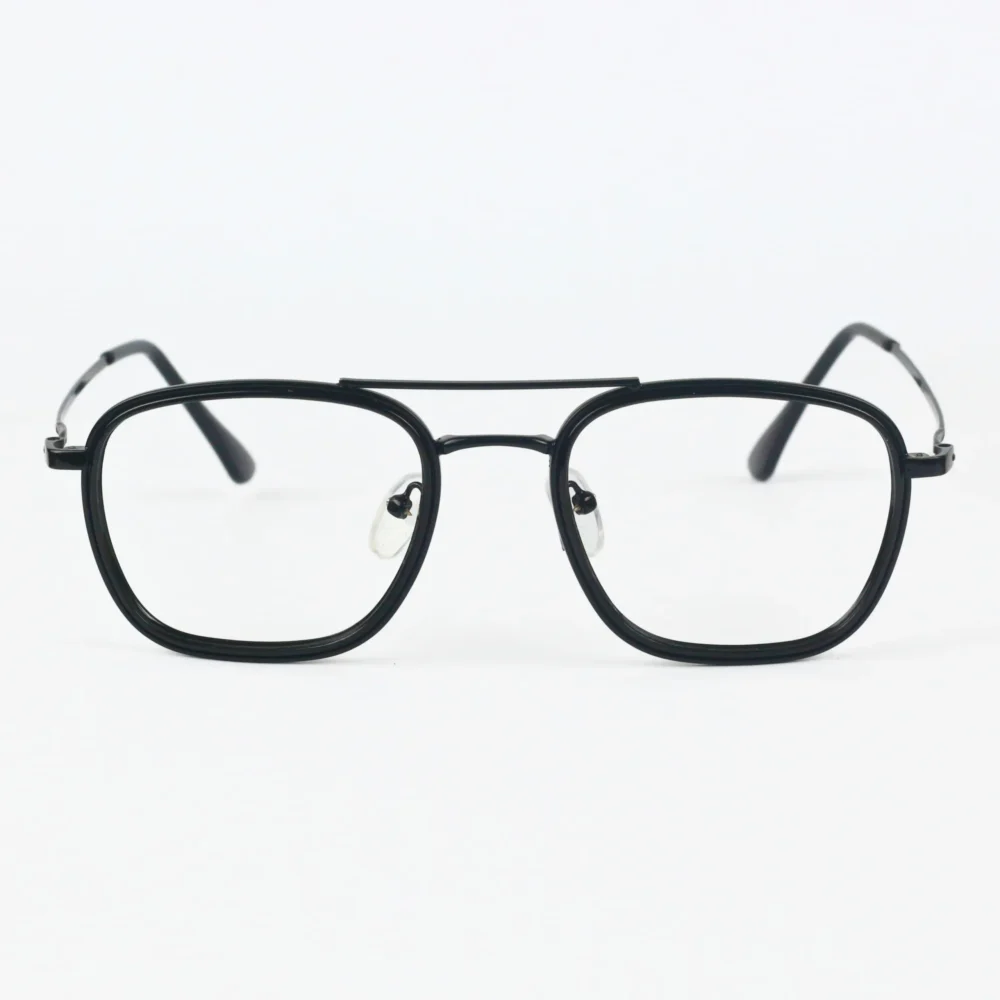 Zibas Charm Metal Square Eye Frame
