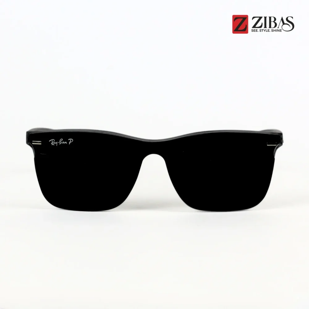 Zibas Classic Wayfarer Polarized Sunglasses - Durable Acetate Frame