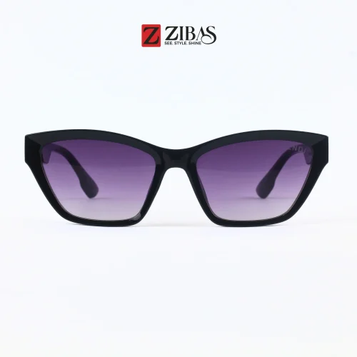 Zibas Gaze Purple Cat Eye (UV Protected) Sunglasses