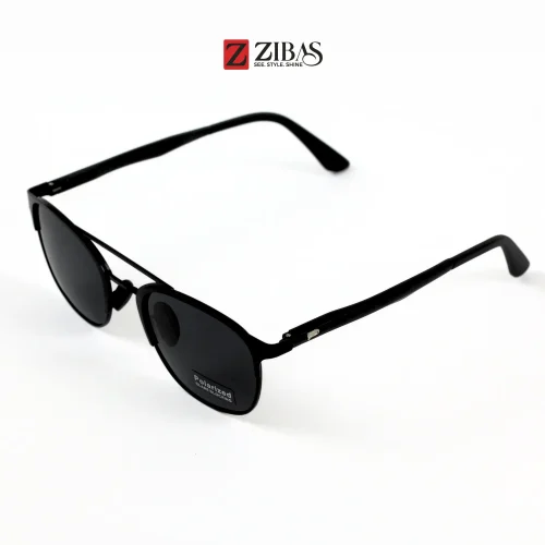 Zibas Shadow Round Polarized Sunglasses