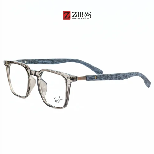 Zibas Greywood Serenity Clubmaster Eyeglasses