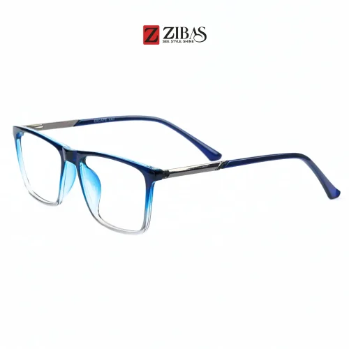 Zibas Blue Horizon Rectangular Eyeglasses