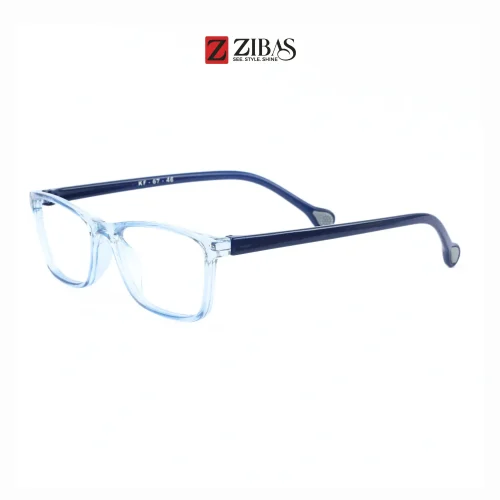 Zibas Crystal Wave Rectangular Eyeglasses (kids)