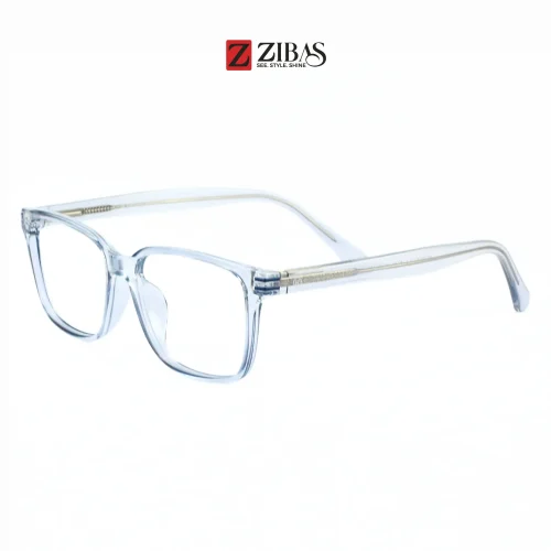 Zibas Glacier Ice Rectangular Eyeglasses