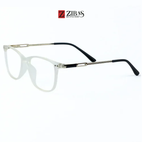 Zibas Crystal Veil Square Eyeglasses