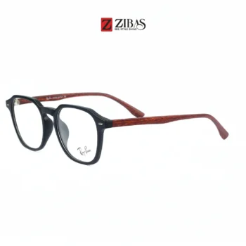 Zibas Redwood Eclipse Square Eyeglasses | Zibas Daily