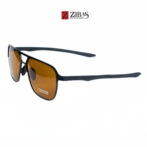 Zibas Bikers Den Chocolate Aviator Polarized Sunglasses
