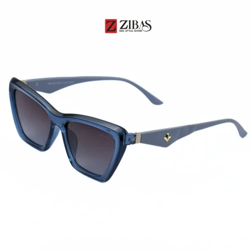 Zibas Feline Sapphire Cat-eye Sunglasses