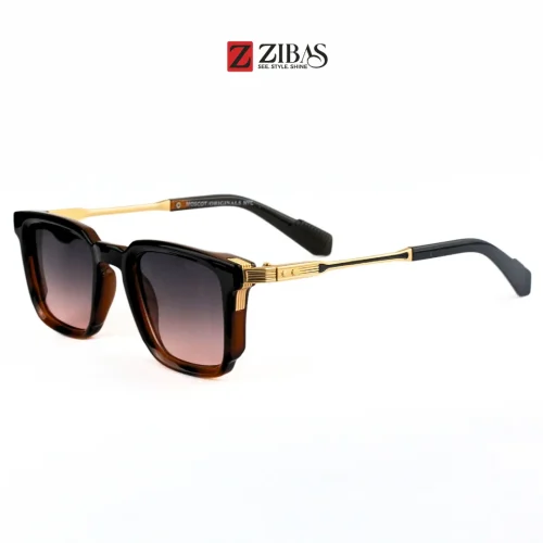 Zibas Forge Square Sunglasses - Chocolate