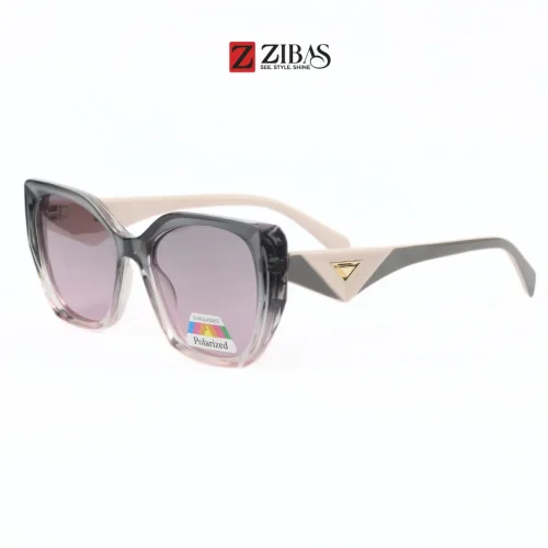 Zibas Pearl Vertex Cat-eye Polarized Sunglasses