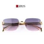zibas urban maybach rimless rectangular sunglasses 2026 new (2)