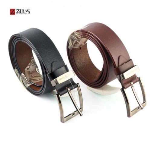 Affordable Mens Pure Leather Belt with Strong Alloy Buckle – 1 Year Warranty | Zibas Daily