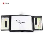 Riders Pure Leather Mini Wallet with Driving Documents – Classic Premium Finish Zibas Daily (4)