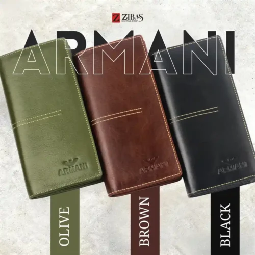 Unisex Pure Leather Long Wallet with Two Mobile Compartment – Durable Premium Finish | Zibas Prime