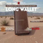 Unisex Pure Leather Long Wallet with Two Mobile Compartment – Durable Premium Finish | Zibas Prime